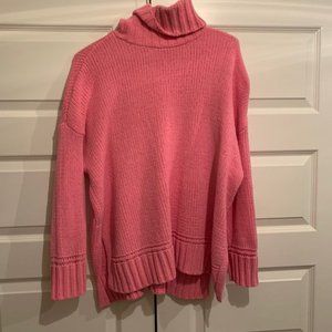 Aerie Springy Pink Chenille Sweater
